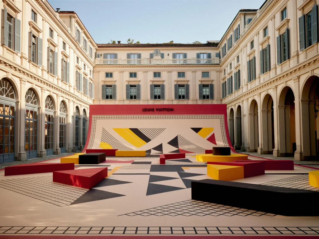Louis Vuitton transforma o tempo em design na Milan Design Week 2026